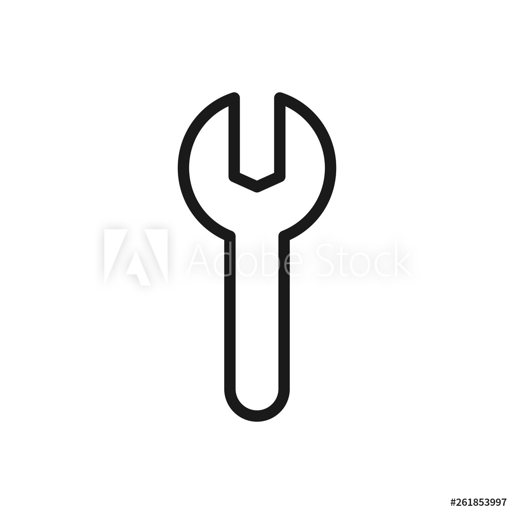 1000x1000 Fotografie, Obraz Setting Maintenance Icon Vector Illustration