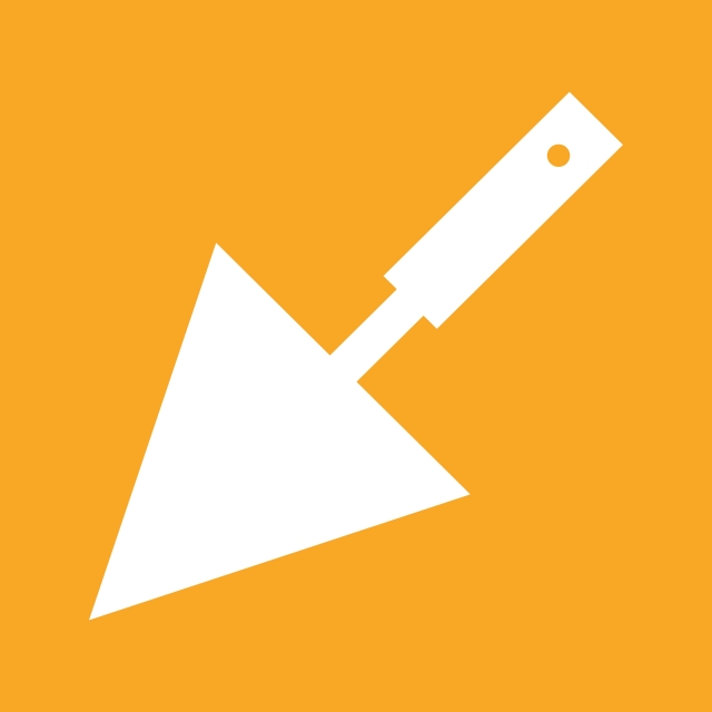 640x640 Vector Trowel Icon, Maintenance Icon, Tools, Trowel Icon Png