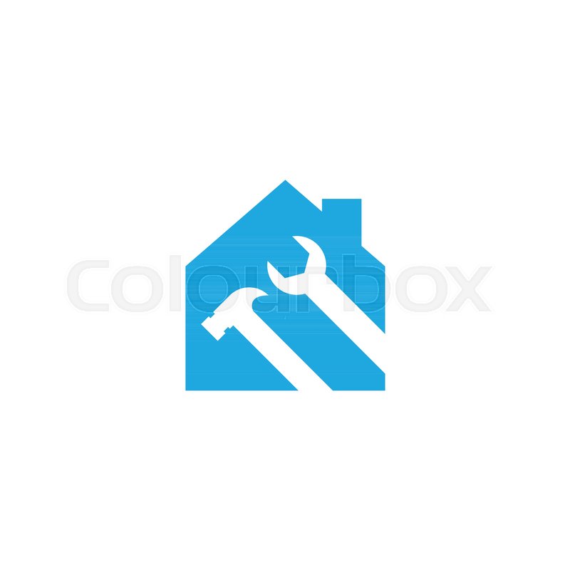 Home Maintenance Logo Design Template Stock Vector Colourbox 800x800 Home Maintenance Logo Design Template Stock Vector Colourbox