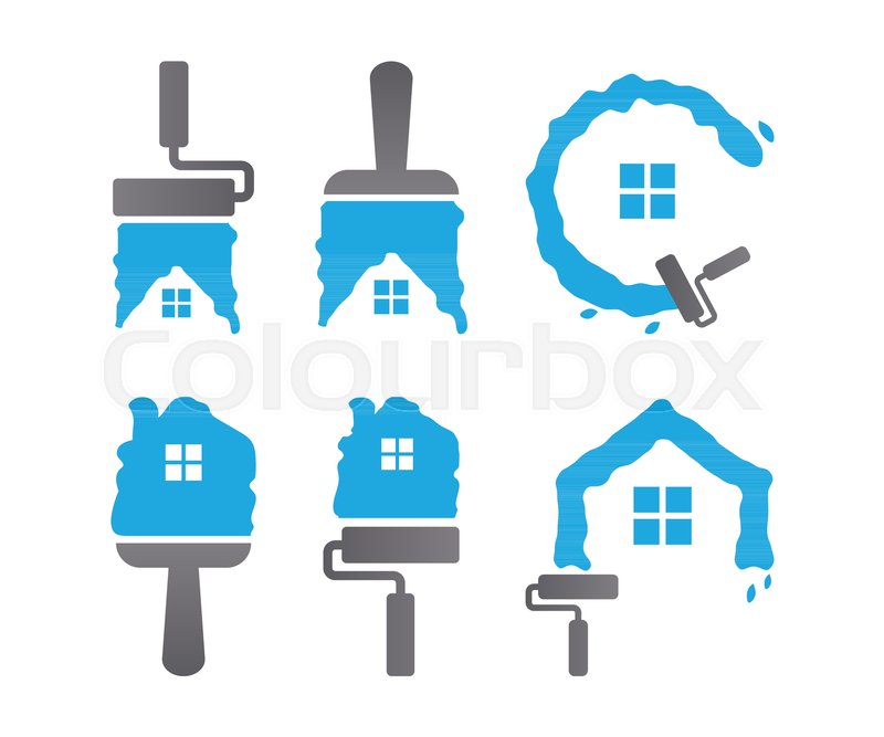 Collection Of Home Maintenance Logo Stock Vector Colourbox 800x667 Collection Of Home Maintenance Logo Stock Vector Colourbox