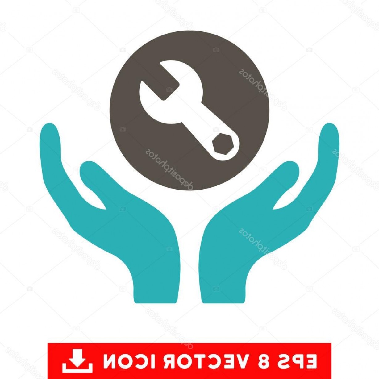 1228x1228 Maintenance Wrench Vector Lamaison