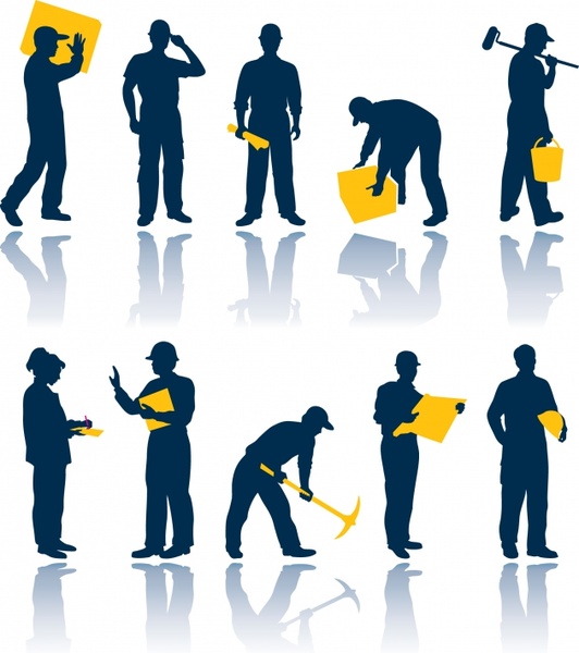532x600 Maintenance Workers Vector Free Vector In Encapsulated Postscript
