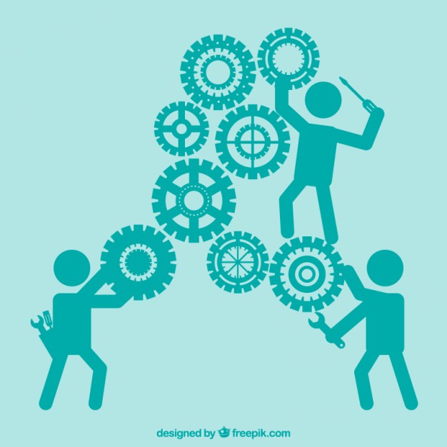 626x626 Gears Maintenance Vector Free Download