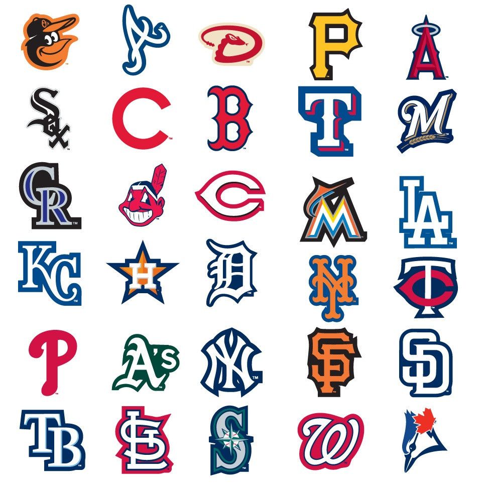 968x968 Mlb Major League Baseball Logo Stickers Logo Major League