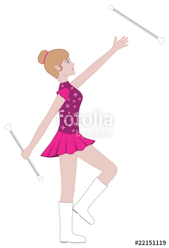 Baton Twirler Majorette Stock Image And Royalty Free Vector 341x500 Baton Twirler Majorette Stock Image And Royalty Free Vector