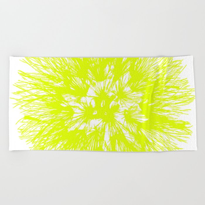 700x700 Make A Wish Dandelion Vector In Yellow Beach Towel