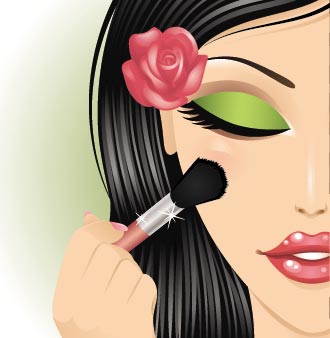 330x338 Make Up Vectors Design