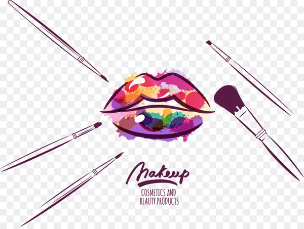 600x453 Cosmetics Makeup Brush Make Up Artist Illustration