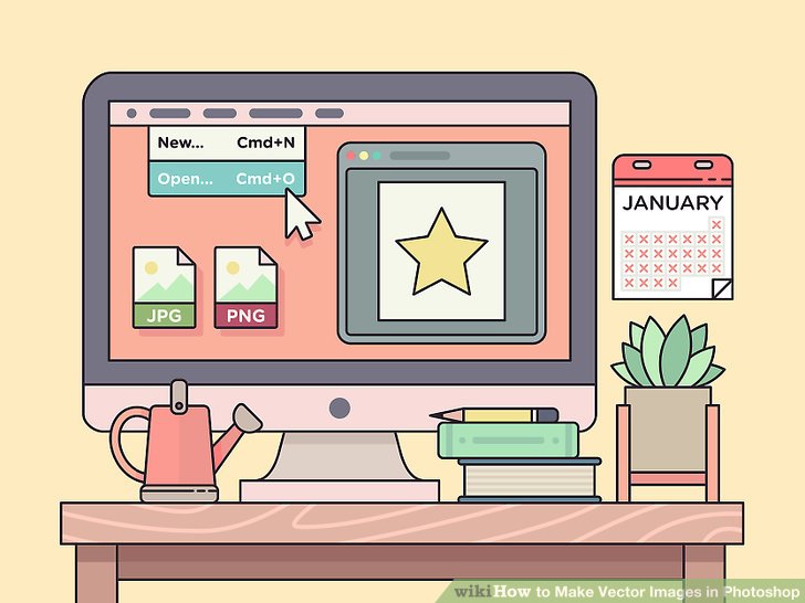 728x546 Simple Ways To Make Vector Images In Photoshop