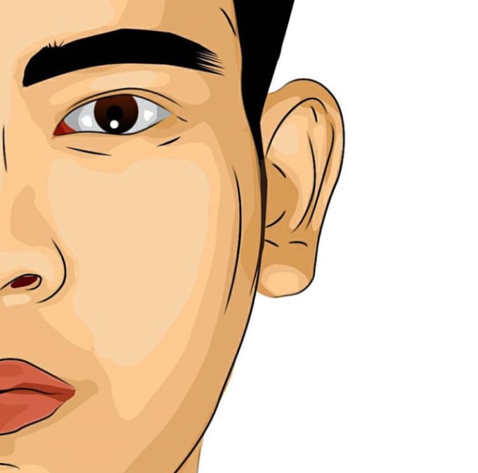 Make A Vector Face, Image, Etc Using Photoshop 680x672 Make A Vector Face, Image, Etc Using Photoshop