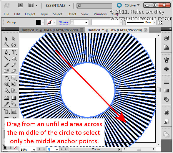 588x519 Create A Vector Sunburst In Illustrator