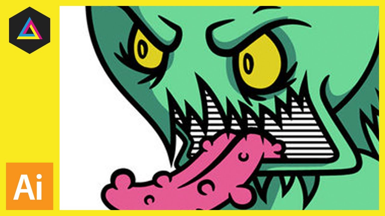 1280x720 Convert A Drawing Into Vector Artwork In Adobe Illustrator