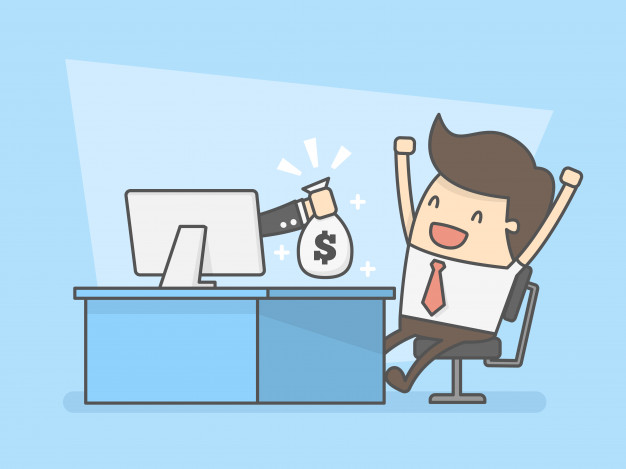 626x469 Make Money Online Vector Premium Download