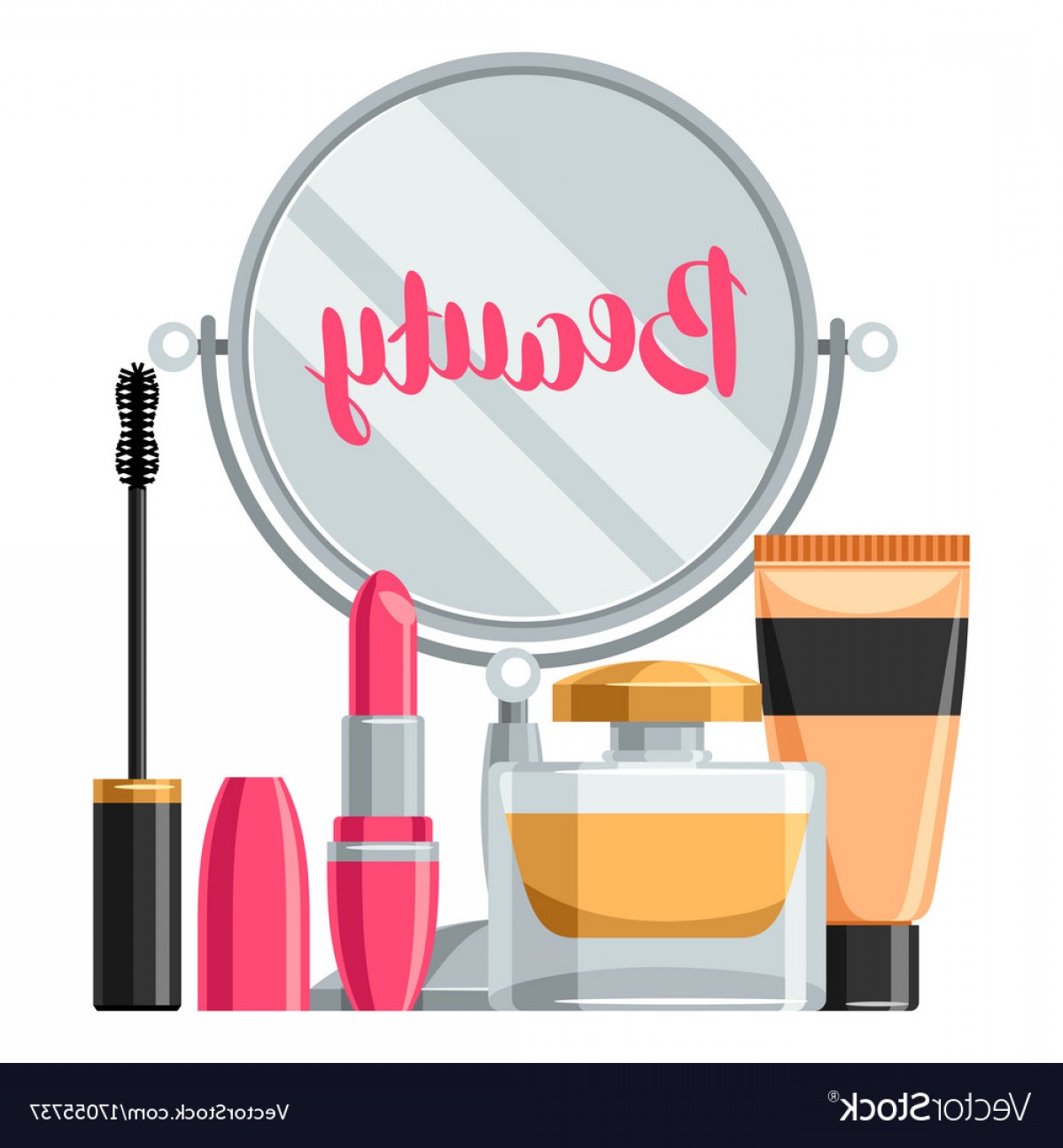 1200x1296 Cosmetics For Skincare And Makeup Background For Vector Soidergi