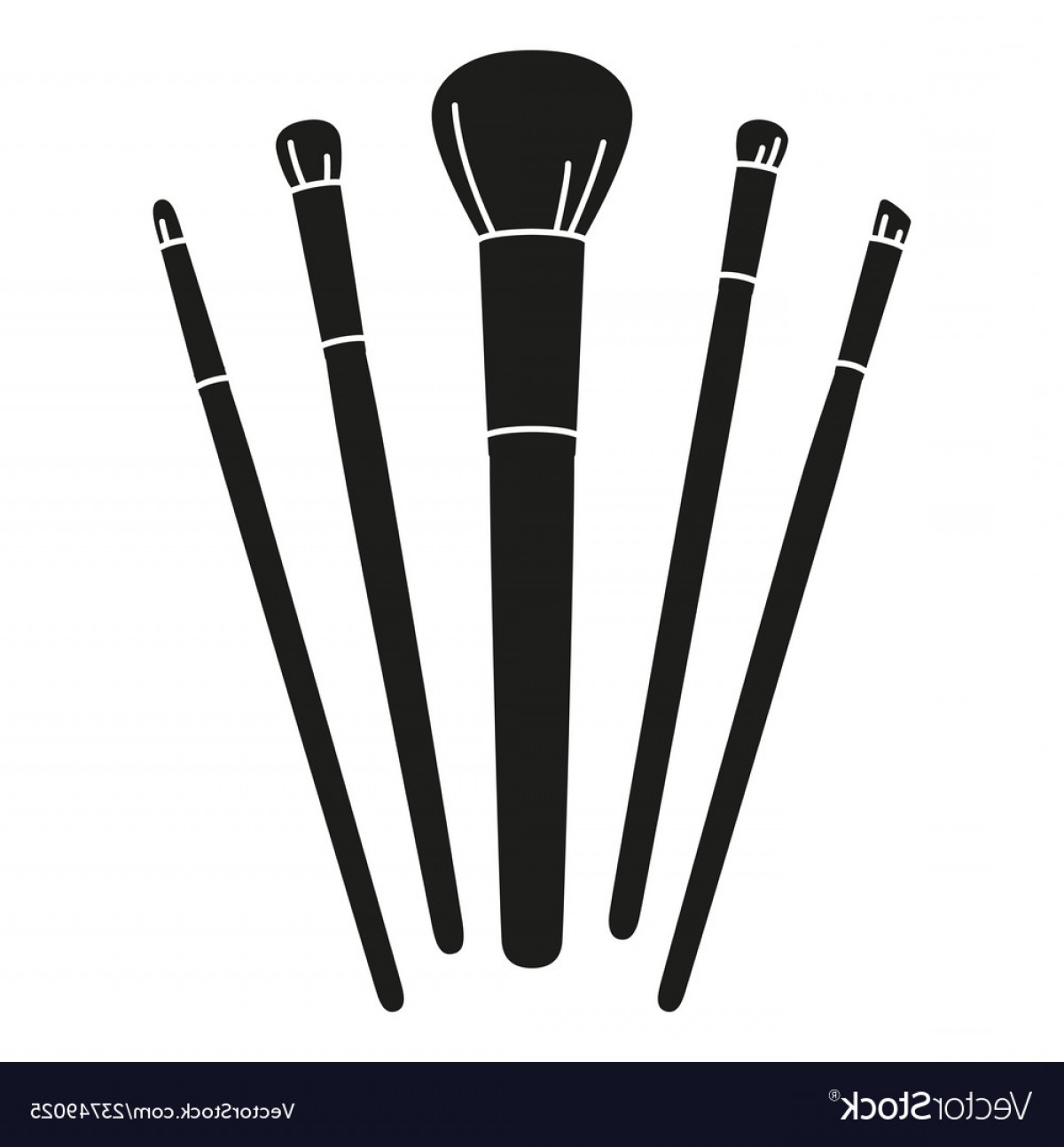 Makeup Brush Vector Black And White Cqrecords 1200x1294 Makeup Brush Vector Black And White Cqrecords