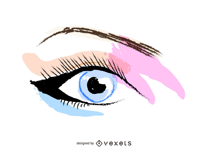 801x570 Crayon Girl Eye Makeup