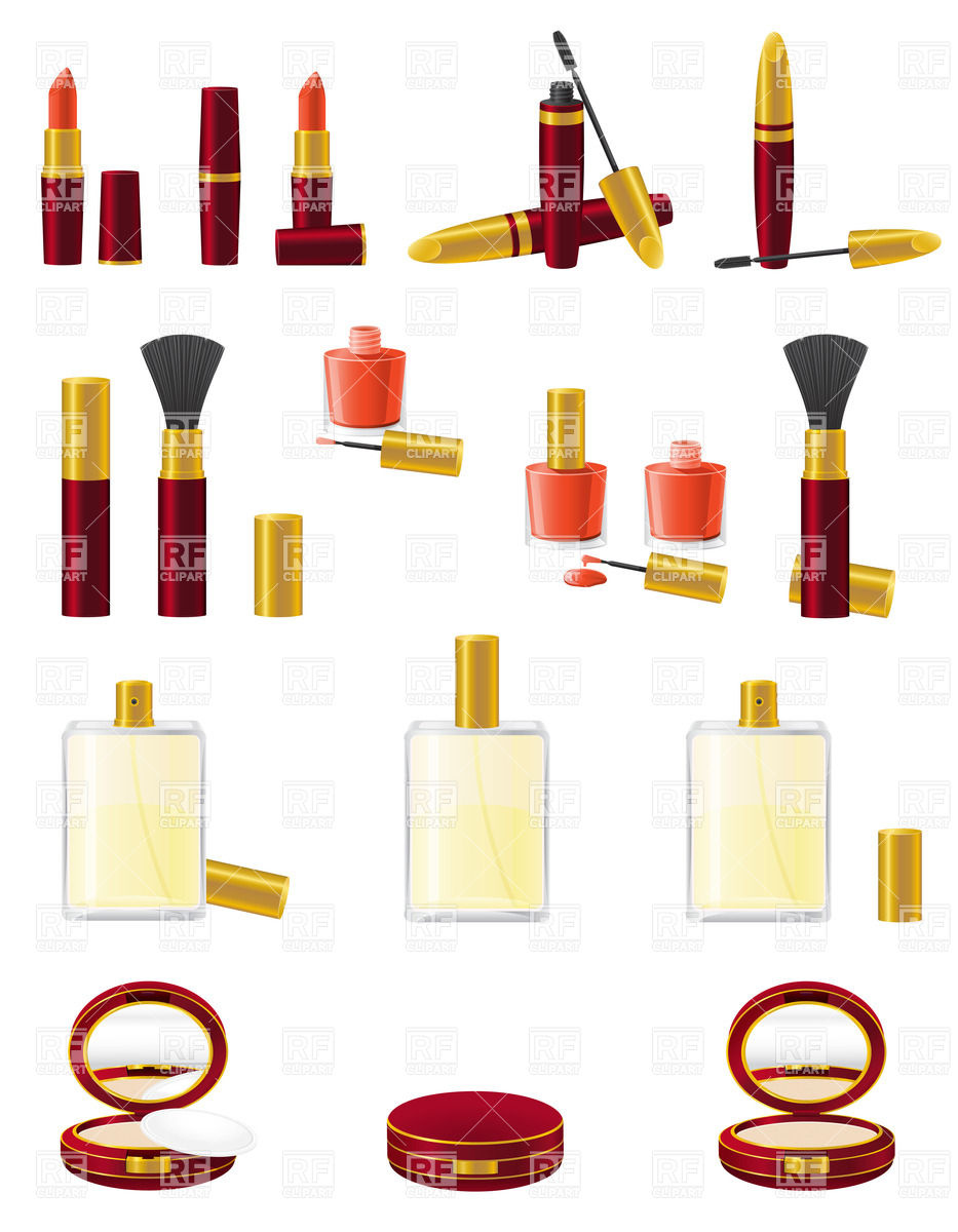 Big Set Of Cosmetics Vector Image Of Beauty, Fashion Konturvid 933x1200 Big Set Of Cosmetics Vector Image Of Beauty, Fashion Konturvid