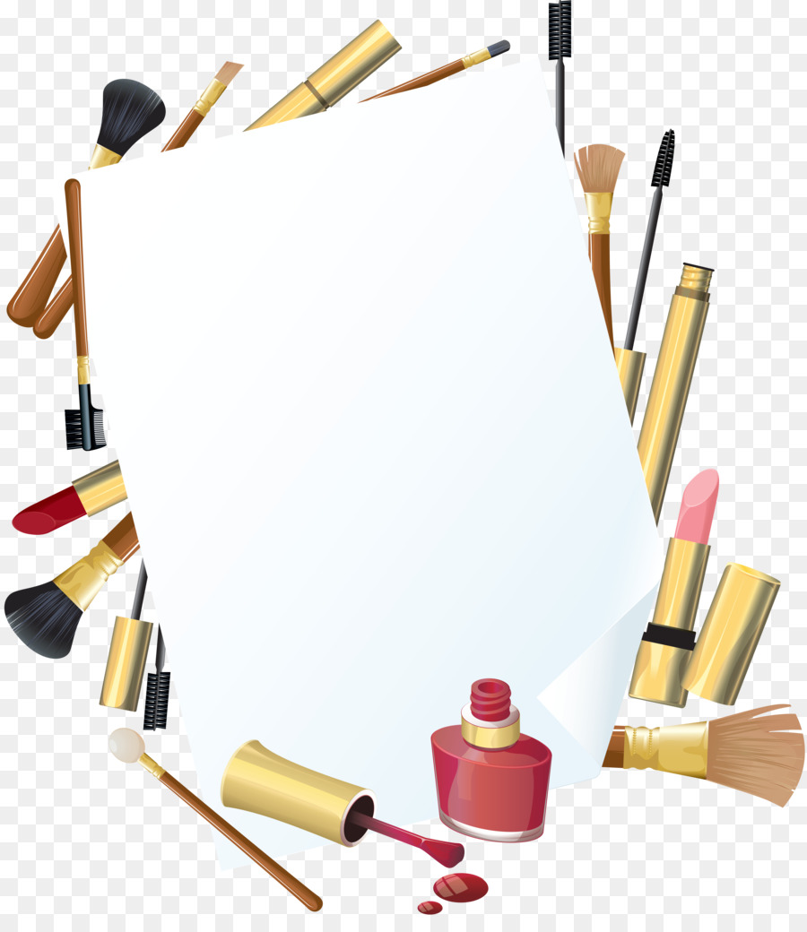 900x1040 Makeup Cartoon Clipart