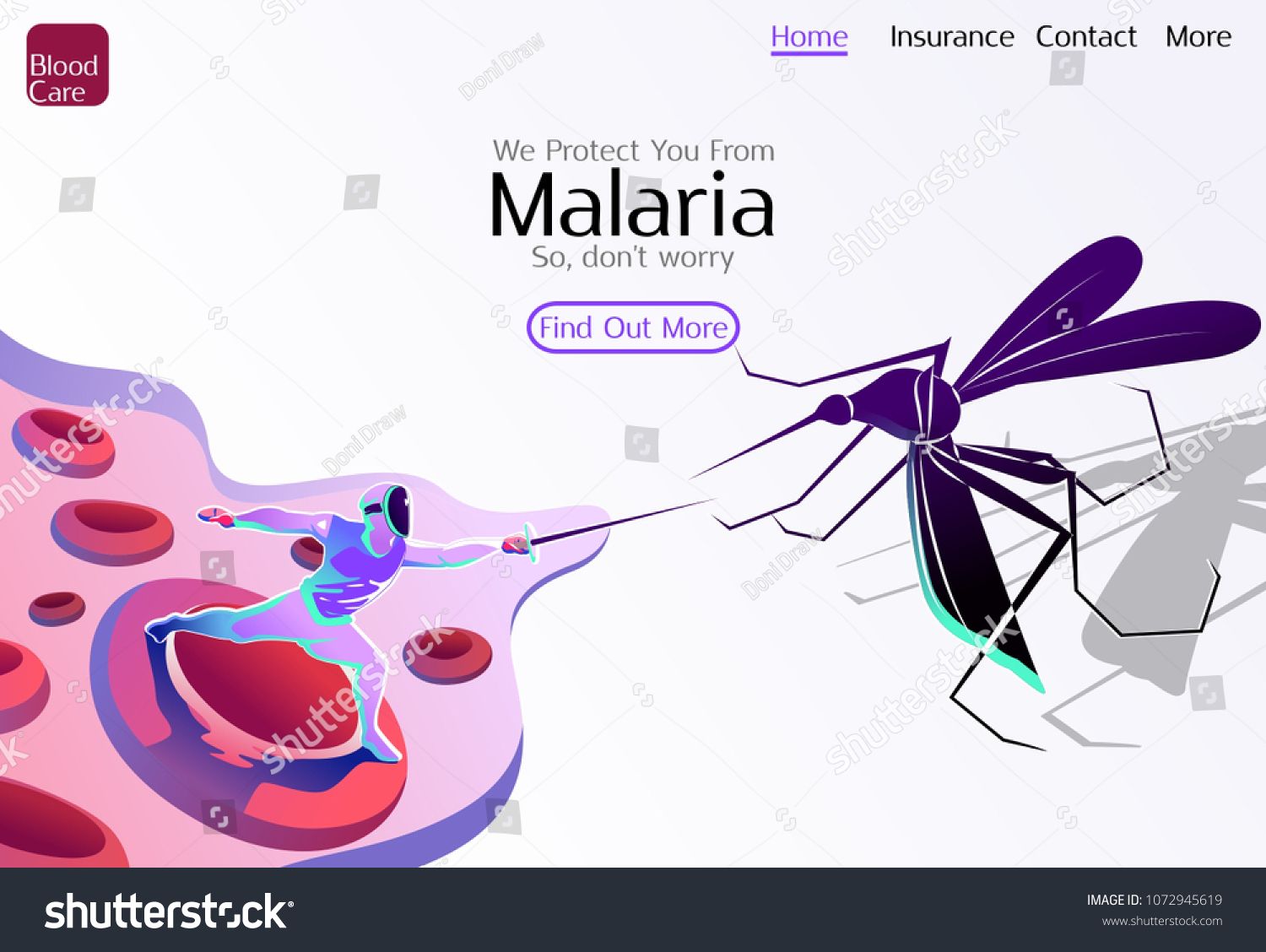 1500x1128 World Malaria Day, Healthcare, Medical Concept Vector