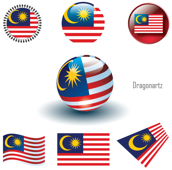 Malaysia Flag Vector Art 600x595 Malaysia Flag Vector Art