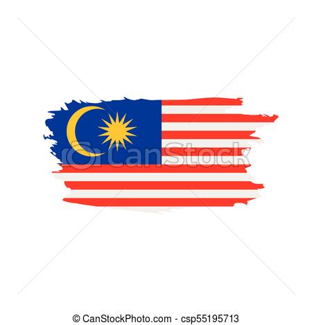 Malaysia Flag, Vector Illustration On A White Background 450x470 Malaysia Flag, Vector Illustration On A White Background