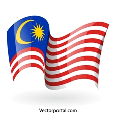 Malaysia Flag Vector Clip Art 230x230 Malaysia Flag Vector Clip Art