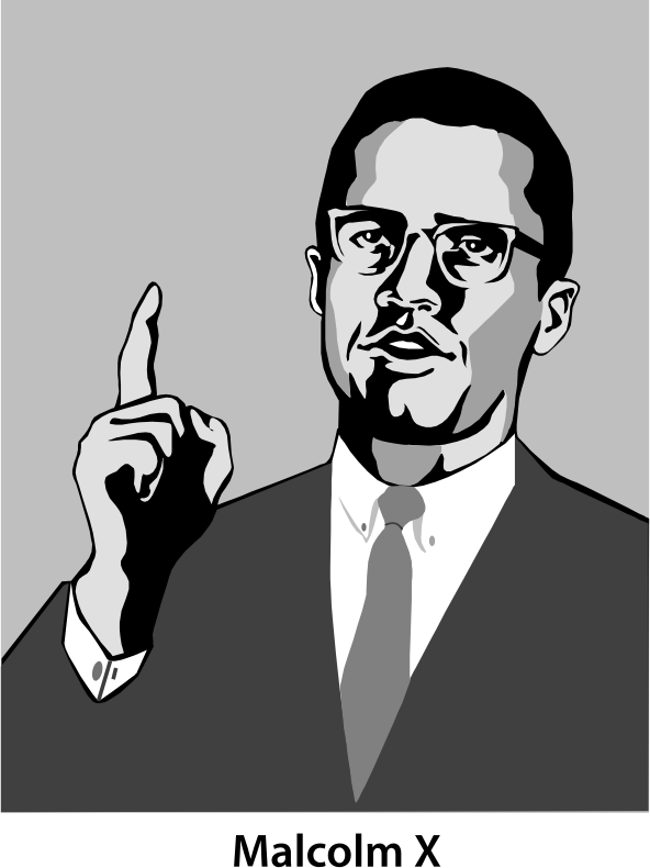 Download Malcolm X Vector at Vectorified.com | Collection of ...