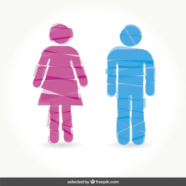 626x626 Male And Female Toilette Sign Vector Free Download