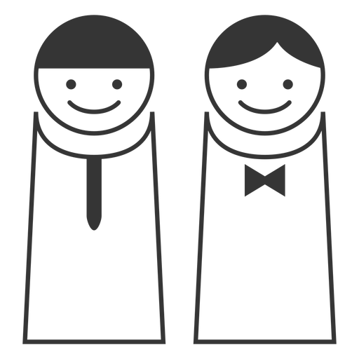 512x512 Simple Male Female Icon