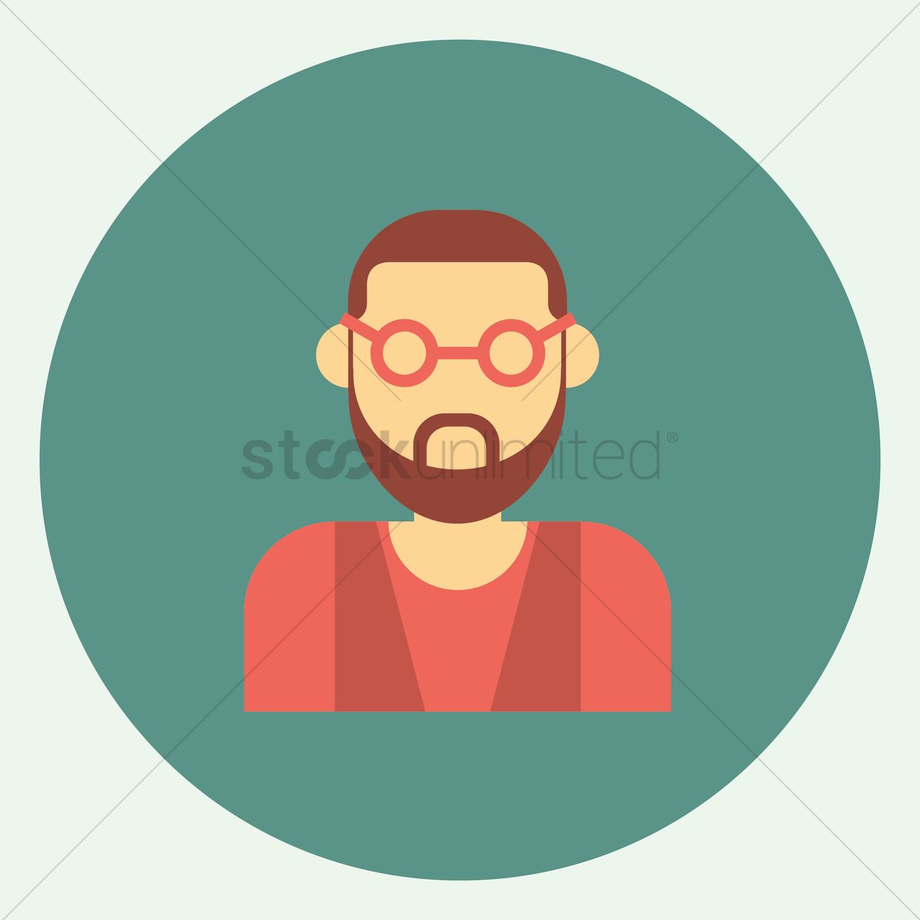 1300x1300 Male Avatar Vector Image