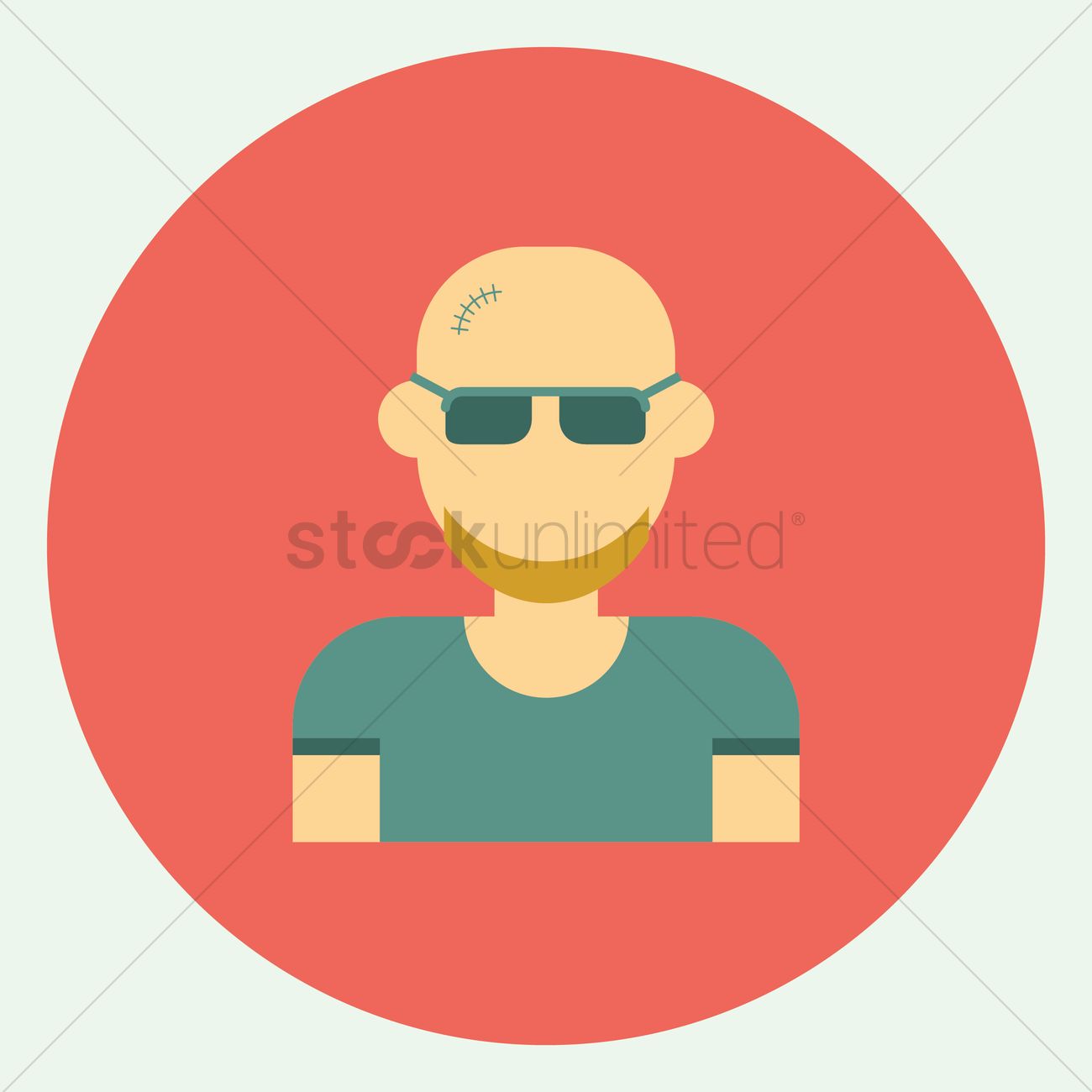 1300x1300 Male Avatar Vector Image