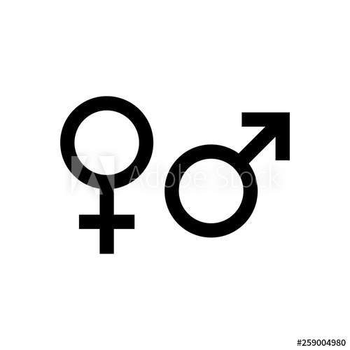 Gender Icon Vector Male And Female Symbol 500x500 Gender Icon Vector Male And Female Symbol