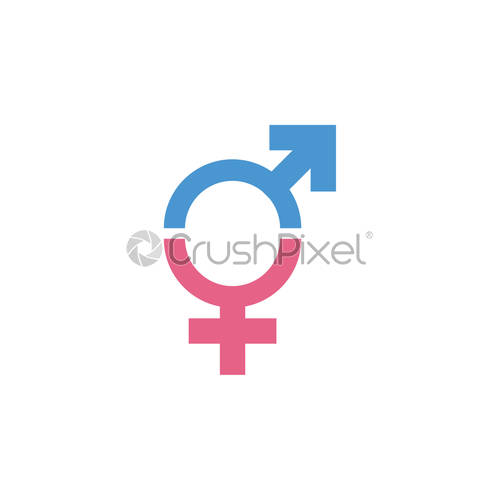 Male Female Icon Graphic Design Template Vector 500x500 Male Female Icon Graphic Design Template Vector