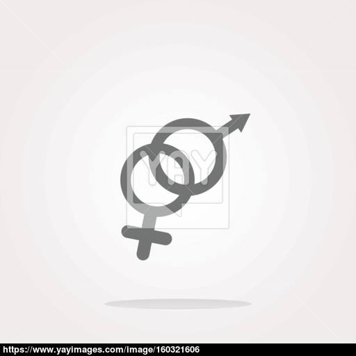 Vector Icon Web Button With Male Female Symbol Vector 512x512 Vector Icon Web Button With Male Female Symbol Vector