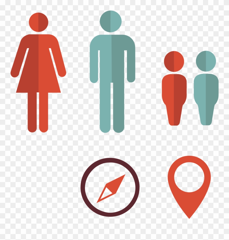 880x923 Bathroom Vector Man Woman