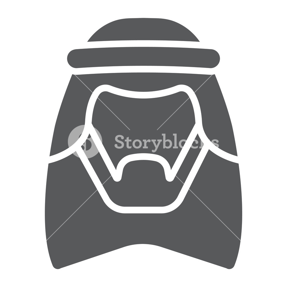 Arab Glyph Icon, Male And Muslim, Arabian Man Sign, Vector 1000x1000 Arab Glyph Icon, Male And Muslim, Arabian Man Sign, Vector