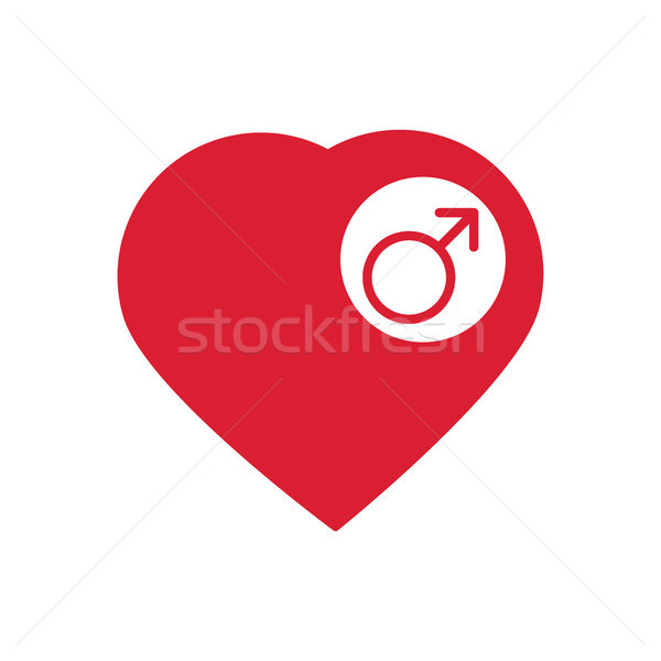 Male Sign Icon Male Sex Heart Button Vector Illustration Vector 600x600 Male Sign Icon Male Sex Heart Button Vector Illustration Vector