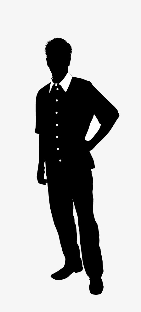 448x993 Download Free Png Handsome Men Silhouettes, Male Models, Man