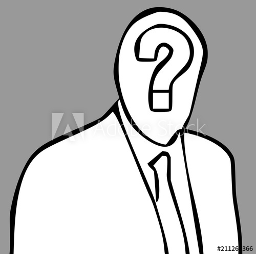 500x495 Unknown Male Silhouette Vector