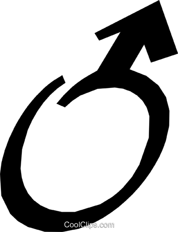 369x480 Male Symbol Royalty Free Vector Clip Art Illustration