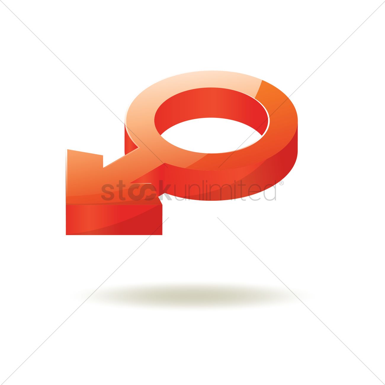 1300x1300 Male Symbol Vector Image