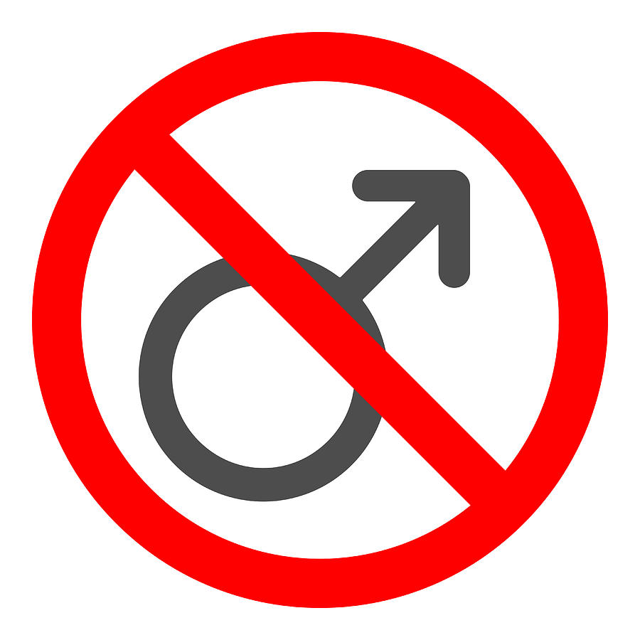 900x900 No Men Allowed Sign Male Forbidden Women Only Symbol Vector