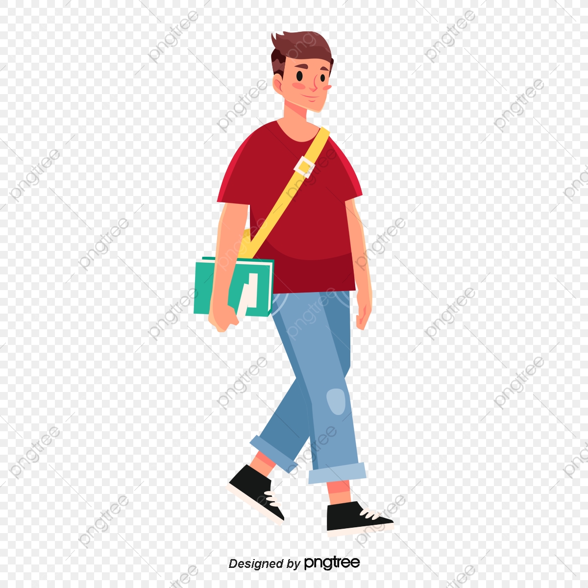 1200x1200 Ring Male Students, Boys, Cartoon, College Students Png And Vector