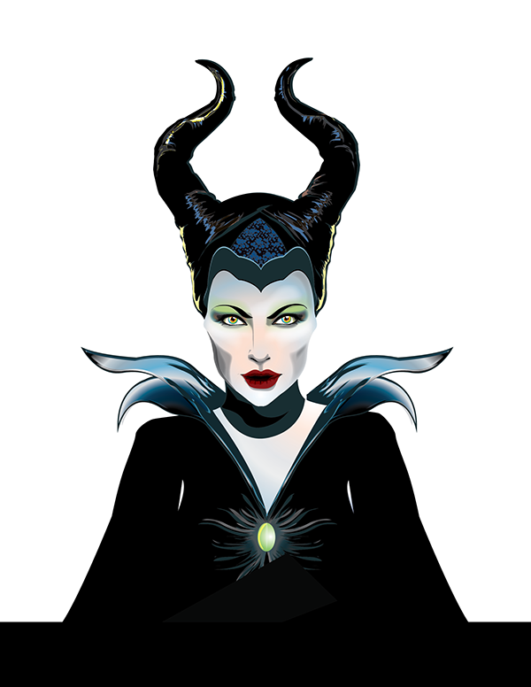 Maleficent Vector Poster On Behance 600x776 Maleficent Vector Poster On Behance