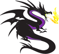 Maleficent Dragon Logo Vector 200x186 Maleficent Dragon Logo Vector