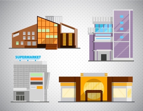 475x368 Shopping Mall Vector Free Vector Download