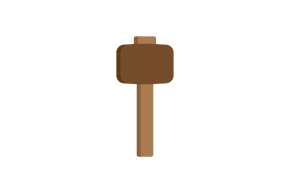 Mallet Vector Graphic 580x386 Mallet Vector Graphic