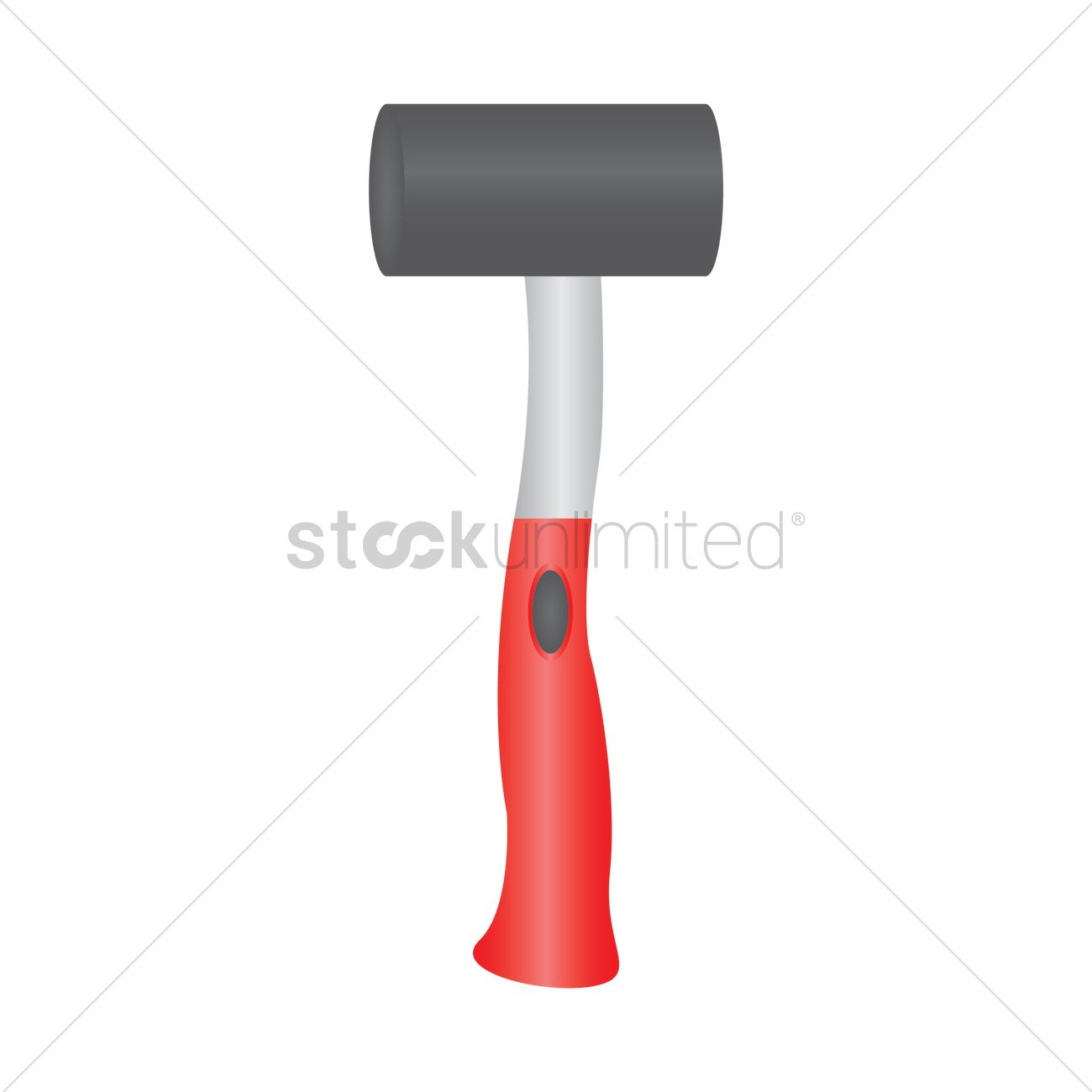 Mallet Vector Image 1300x1300 Mallet Vector Image