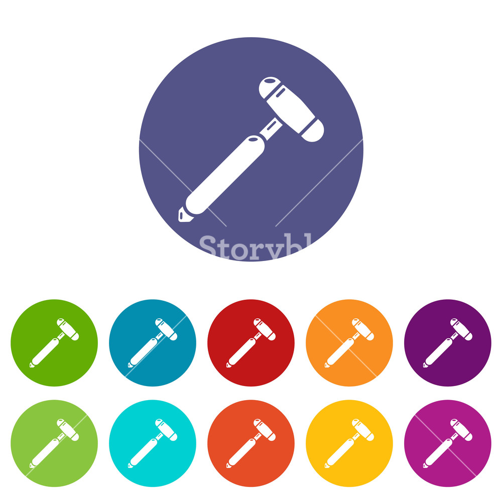 Medical Mallet Icon Simple Illustration Of Medical Mallet Vector 1000x1000 Medical Mallet Icon Simple Illustration Of Medical Mallet Vector