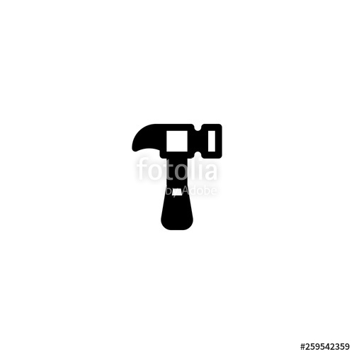 Mallet Icon Vector Mallet Vector Graphic Illustration Stock 500x500 Mallet Icon Vector Mallet Vector Graphic Illustration Stock